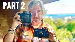 2 Plastic FILM Cameras— Rare Holga 135 Panoramic AND Chroma CubePan With Ferrania P30 Part 2