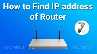 How to Find the IP address of your Router