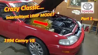 Crazy Classic Camry: Intermittent LIMP-HOME? (Part 1: P1300-Igniter Fault)