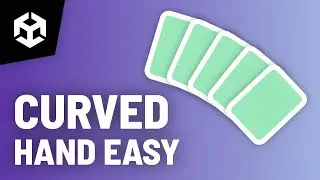 EASY CURVED Card Hand in Unity Using Splines