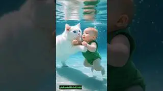 Billi aur bacha ke saath paani mein kya hua?😱🙏🏻#youtubeshorts