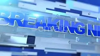 Breaking News Blue | Motion Graphics - Envato elements