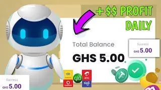 GHS5 PROFIT DAILY || How to make money online in Ghana 2023