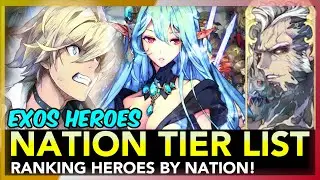 Nation Tier List By @Siky | Exos Heroes