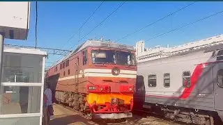 "Эксклюзив!" Тепловоз ТЭП70 0333 с пассажирским поездом №545/546 Орск Адлер