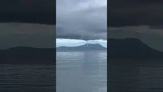 Waterspout captured in Banalo, Lobo, Batangas, Philippines