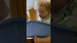 Реборна тошнит 🤮 Лиам объелся вкусняшек 🤦‍♀️ 