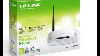 Распаковка доступного WIFI роутера  TL - WR740N