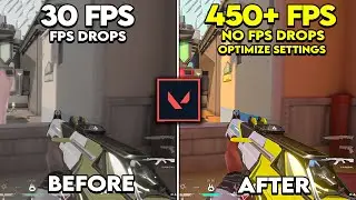 How to Boost FPS in Valorant 2024 Guide!✅ | Low End PC Best Settings!