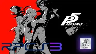 Persona 5 RPCS3 Emulation Test With I3 10100 + GTX 650 8GB DDR4