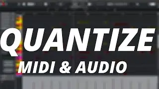 How to Quantize MIDI and AUDIO | Cubase Tutorial