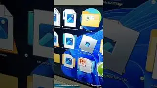 Shortcut for Desktop Icon Size | #shorts