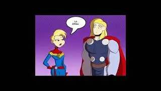 Cambio de traje - Cómic de Capitana Marvel