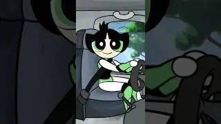 When Buttercup is a bad driver🙃[Ppg💗 meme animation 🕺]