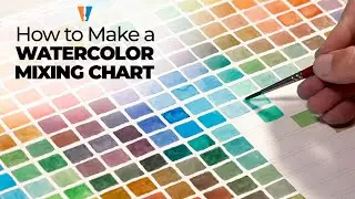 How to Create a Watercolor Mixing Chart