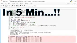 How to Deploy TensorFlow model to Production in 5 min