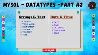 MYSQL STRING,TEXT,DATE and TIME Data Type -  What are STRING,TEXT,DATE and TIME data type in MYSQL?