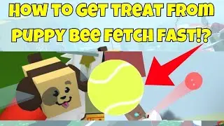 How to get treats from PUPPY BEE FETCH Tokens FAST!? | Bee Swarm Simulator | ROBLOX