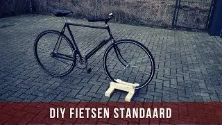 DIY fietsen standaard maken - Fiets stander racefiets, fixie etc.