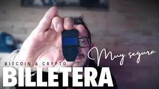 Como guardar Bitcoin de manera segura. Billetera TREZOR one USB para CRYPTO - Cartera Crypto