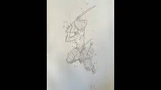 Just drawing some Samurai