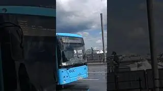 Автобус МАЗ 206 в Санкт-Петербурге!По маршруту 24 