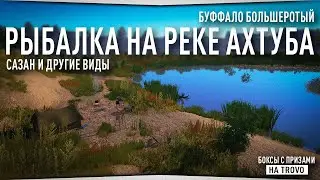 Рыбалка на реке Ахтуба • Буффало большеротый, Сазан • Русская Рыбалка 4