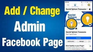 How to add Admin on Facebook Page | How to change Admin on Facebook Page