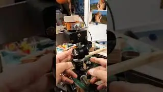 my sculpting work station
