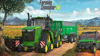 Spreading Manure with John Deere in Farming Simulator 18 Mobile