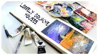 Gouache Landscapes (3) - 