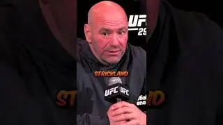 😧 DANA WHITE BELIEVES SEAN STRICKLAND BEAT DRICUS DU PLESSIS AT UFC 297