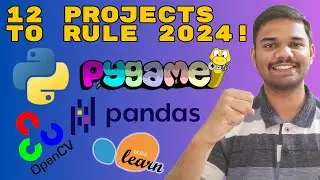 12 projects to rule  2024 ! 👑 || roadmap for 2024 🛣️ || Project Maker