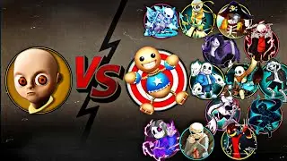 The Baby In Yellow Vs All Legendary Sans & The Buddy | Most Epic Video