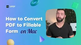 How to Convert PDF to Fillable Form on Mac