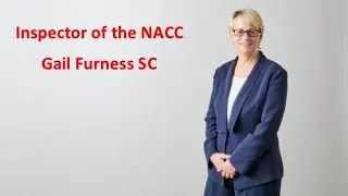 Inspector of the NACC Gail Furness breaks FOI laws and her office is run by the A-G’s Department