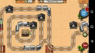 Rail Maze 2. Level 138. Caribbean. Walkthrough.