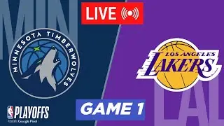 NBA LIVE! Los Angeles Lakers vs Minnesota Timberwolves Game 1 April 18 2025 | 2025 NBA Playoffs Live