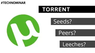 What is Torrent? Seeds Leeches and Peers || How does Torrent work? || TechnoMinar
