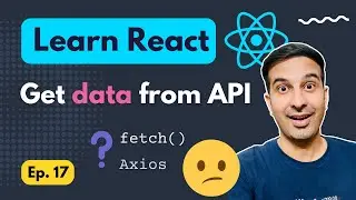 How to get data from API in React? 🙄 