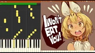 Flan Doll - Kemono Friends OP piano (Youkoso Japari Park e, synthesia)