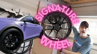 New Tesla Model X wheels -22 inch Signature Wheels