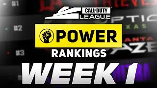 Call Of Duty League 2025 POWER RANKINGS | Week 1