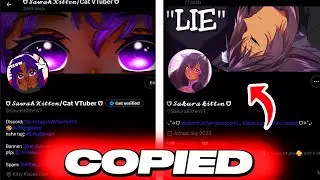 Vtuber COPIES Another's Designs And Tries To Uno-Reverse