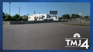 DOT adds concrete barriers to park-and-ride lot to prevent people living there