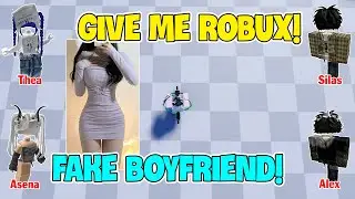 TEXT To Speech Emoji Groupchat Conversations | He Pretended To Like Me And Stole My Robux