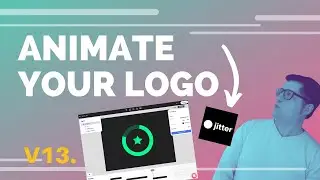 Easy way to make an animated logo - animation tool on the web (Jitter Video Tutorial)