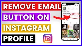 How To Remove Email Button From Instagram Profile? [in 2024]