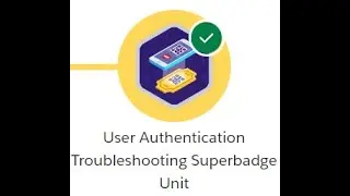 User Authentication troubleshooting superbadge - Salesforce Trailhead-superbadge program security
