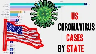 Total Number of state-by-state Breakdown of US Coronavirus Cases